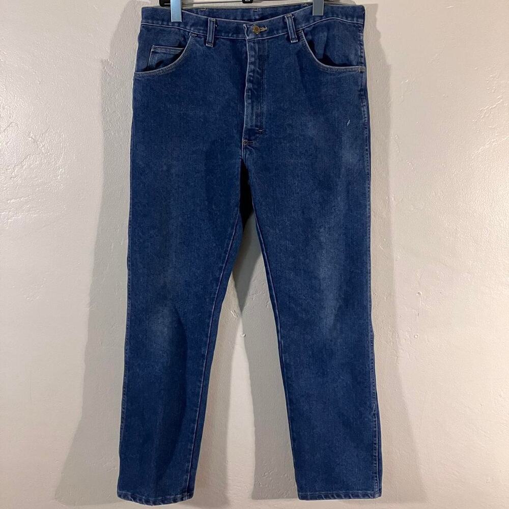 Vintage‎ 80s Wrangler Blue Denim Western Cowboy Jeans
